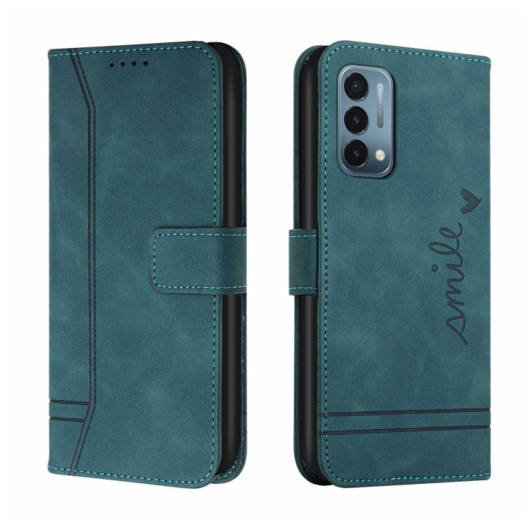 For OnePlus Nord N200 5G Retro Skin Feel Horizontal Flip Soft TPU + PU Leather Case with Holder & Card Slots & Photo Frame