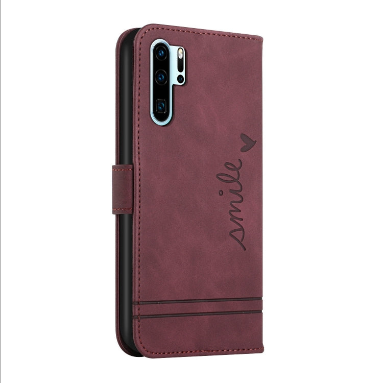 For Huawei P30 Pro Retro Skin Feel Horizontal Flip Soft TPU + PU Leather Case with Holder & Card Slots & Photo Frame