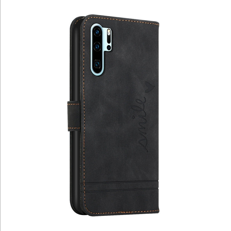 For Huawei P30 Pro Retro Skin Feel Horizontal Flip Soft TPU + PU Leather Case with Holder & Card Slots & Photo Frame