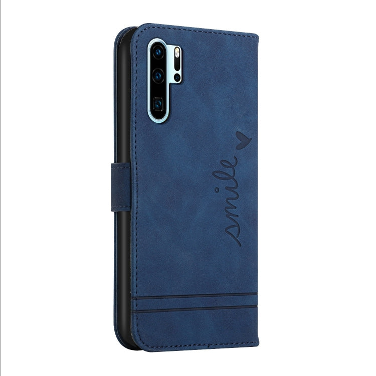 For Huawei P30 Pro Retro Skin Feel Horizontal Flip Soft TPU + PU Leather Case with Holder & Card Slots & Photo Frame