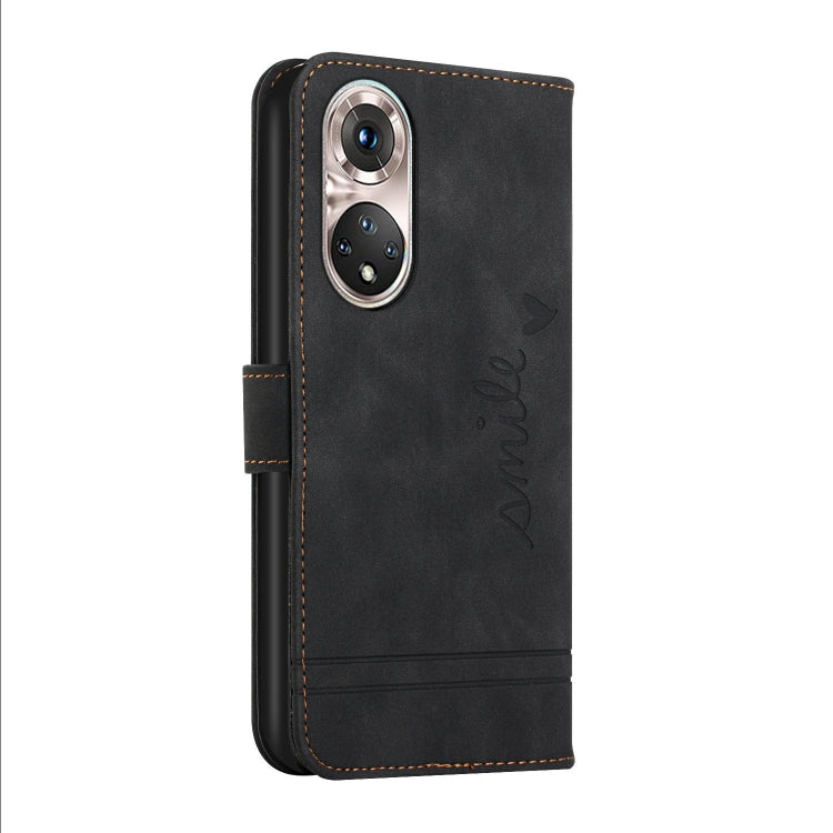 For Huawei P50 Retro Skin Feel Horizontal Flip Soft TPU + PU Leather Case with Holder & Card Slots & Photo Frame