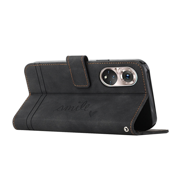 For Huawei P50 Retro Skin Feel Horizontal Flip Soft TPU + PU Leather Case with Holder & Card Slots & Photo Frame
