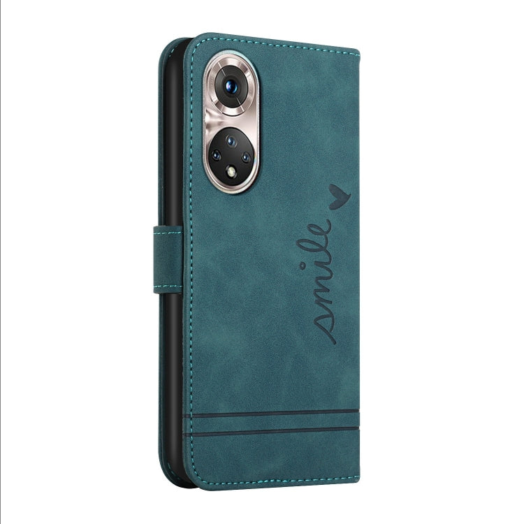 For Huawei P50 Retro Skin Feel Horizontal Flip Soft TPU + PU Leather Case with Holder & Card Slots & Photo Frame