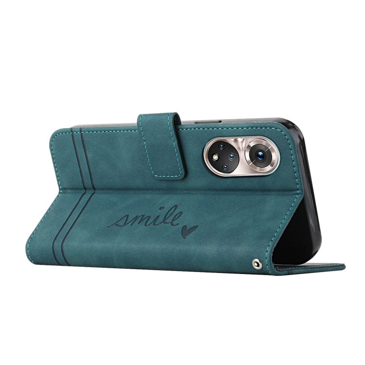 For Huawei P50 Retro Skin Feel Horizontal Flip Soft TPU + PU Leather Case with Holder & Card Slots & Photo Frame