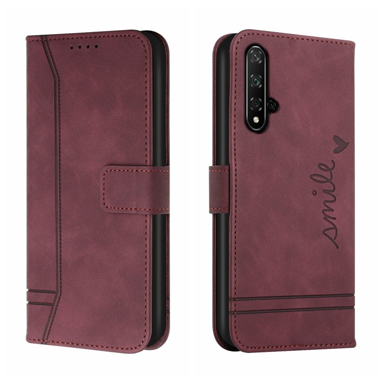 For Honor 20 Retro Skin Feel Horizontal Flip Soft TPU + PU Leather Case with Holder & Card Slots & Photo Frame