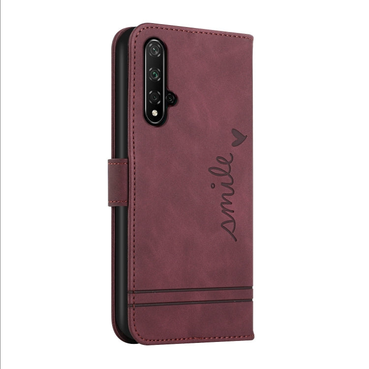 For Honor 20 Retro Skin Feel Horizontal Flip Soft TPU + PU Leather Case with Holder & Card Slots & Photo Frame