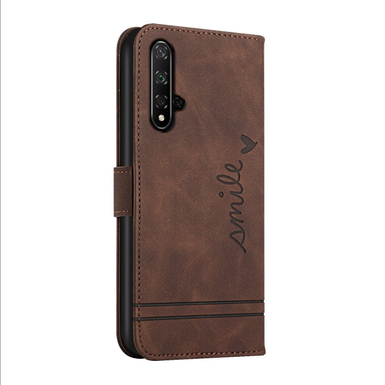 For Honor 20 Retro Skin Feel Horizontal Flip Soft TPU + PU Leather Case with Holder & Card Slots & Photo Frame