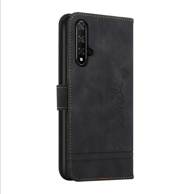 For Honor 20 Retro Skin Feel Horizontal Flip Soft TPU + PU Leather Case with Holder & Card Slots & Photo Frame