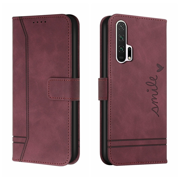 For Honor 20 Pro Retro Skin Feel Horizontal Flip Soft TPU + PU Leather Case with Holder & Card Slots & Photo Frame