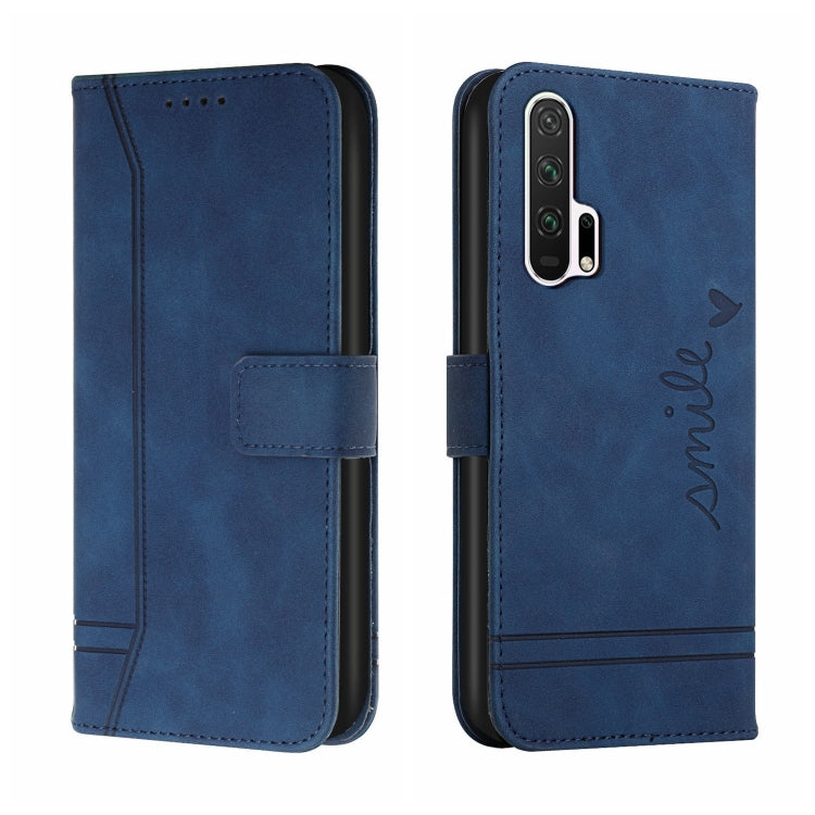 For Honor 20 Pro Retro Skin Feel Horizontal Flip Soft TPU + PU Leather Case with Holder & Card Slots & Photo Frame