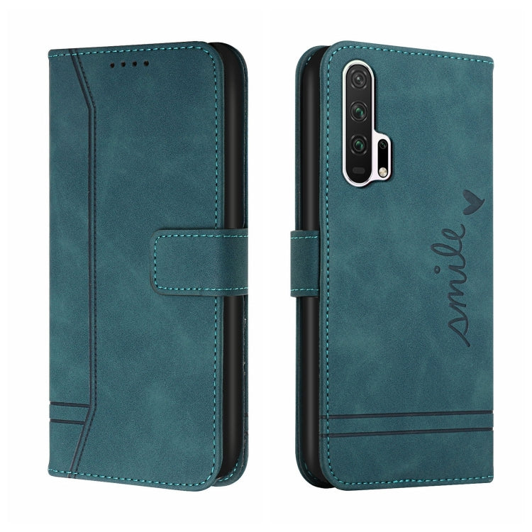 For Honor 20 Pro Retro Skin Feel Horizontal Flip Soft TPU + PU Leather Case with Holder & Card Slots & Photo Frame