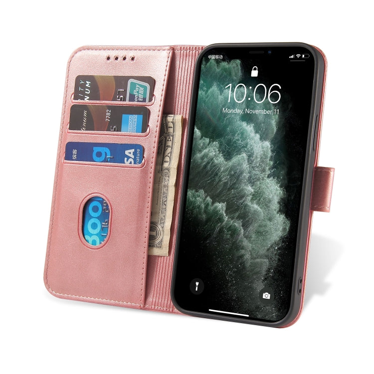 For iPhone 12 Pro Max Calf Texture Buckle Horizontal Flip Leather Case with Holder & Card Slots & Wallet