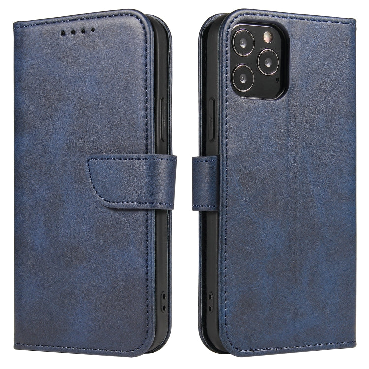 For iPhone 12 / 12 Pro Calf Texture Buckle Horizontal Flip Leather Case with Holder & Card Slots & Wallet