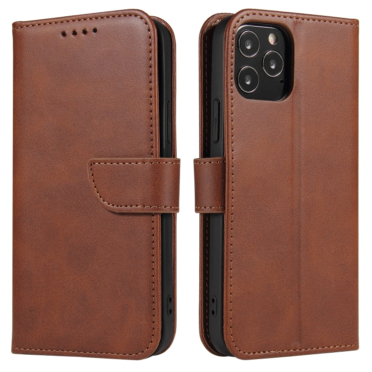 For iPhone 12 / 12 Pro Calf Texture Buckle Horizontal Flip Leather Case with Holder & Card Slots & Wallet
