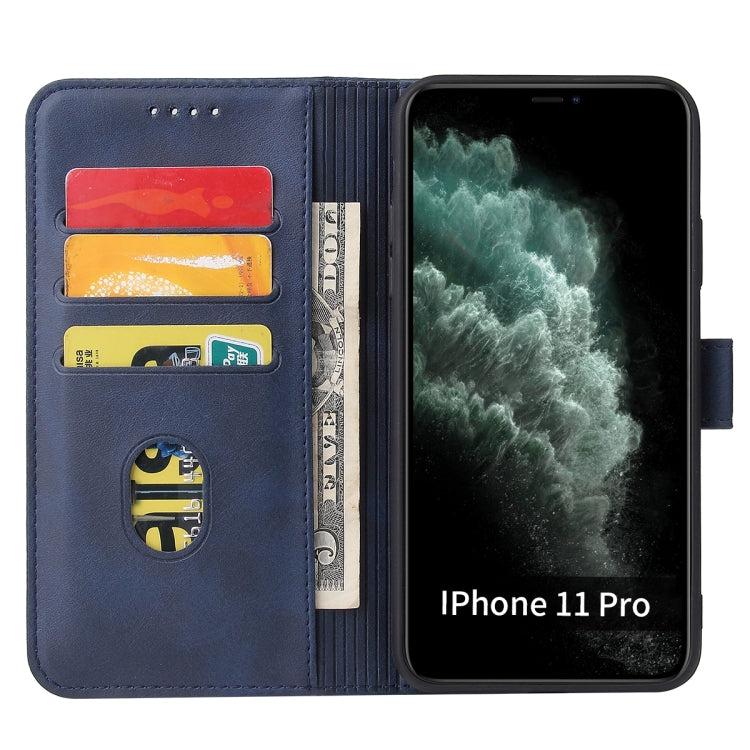 Calf Texture Buckle Horizontal Flip Leather Case with Holder & Card Slots & Wallet For iPhone 11 Pro Max
