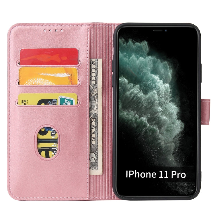 Calf Texture Buckle Horizontal Flip Leather Case with Holder & Card Slots & Wallet For iPhone 11 Pro Max