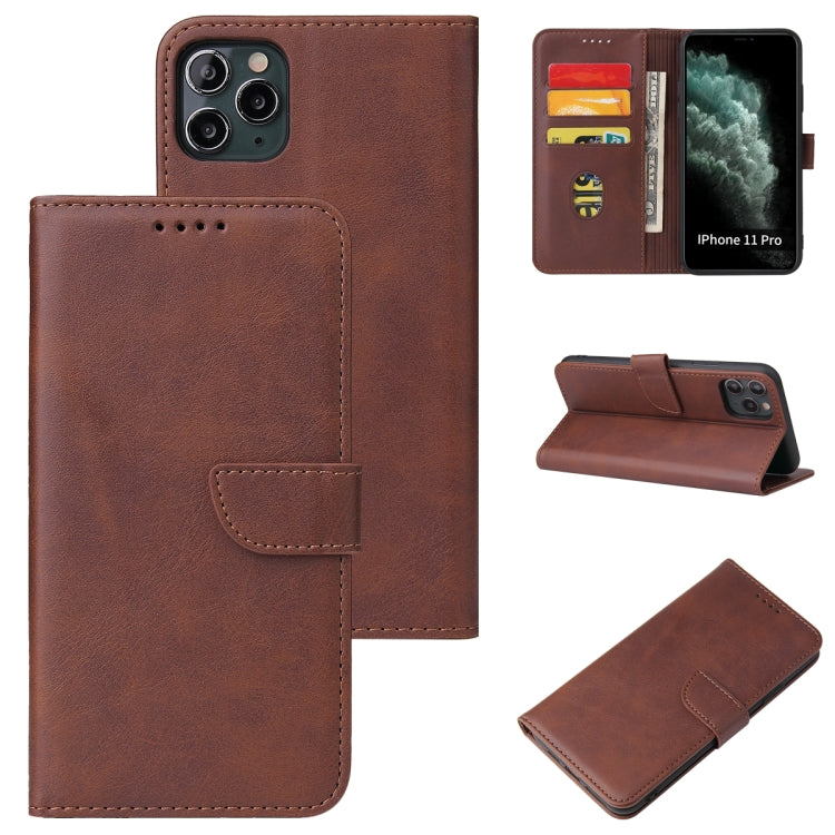 Calf Texture Buckle Horizontal Flip Leather Case with Holder & Card Slots & Wallet For iPhone 11 Pro