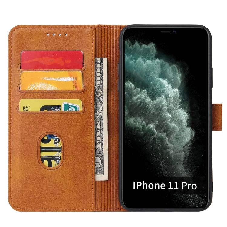 Calf Texture Buckle Horizontal Flip Leather Case with Holder & Card Slots & Wallet For iPhone 11