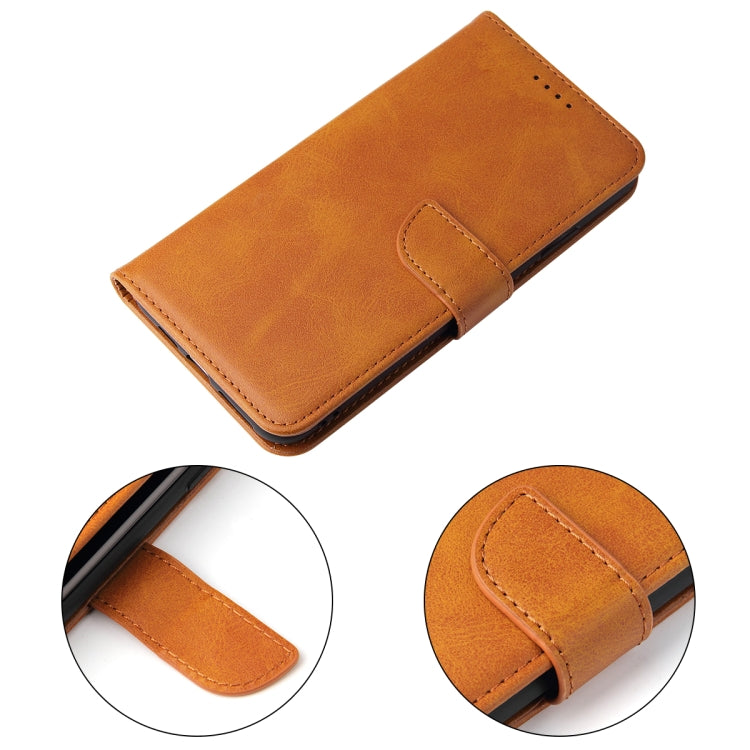 For iPhone XS Max Calf Texture Buckle Horizontal Flip Leather Case with Holder & Card Slots & Wallet