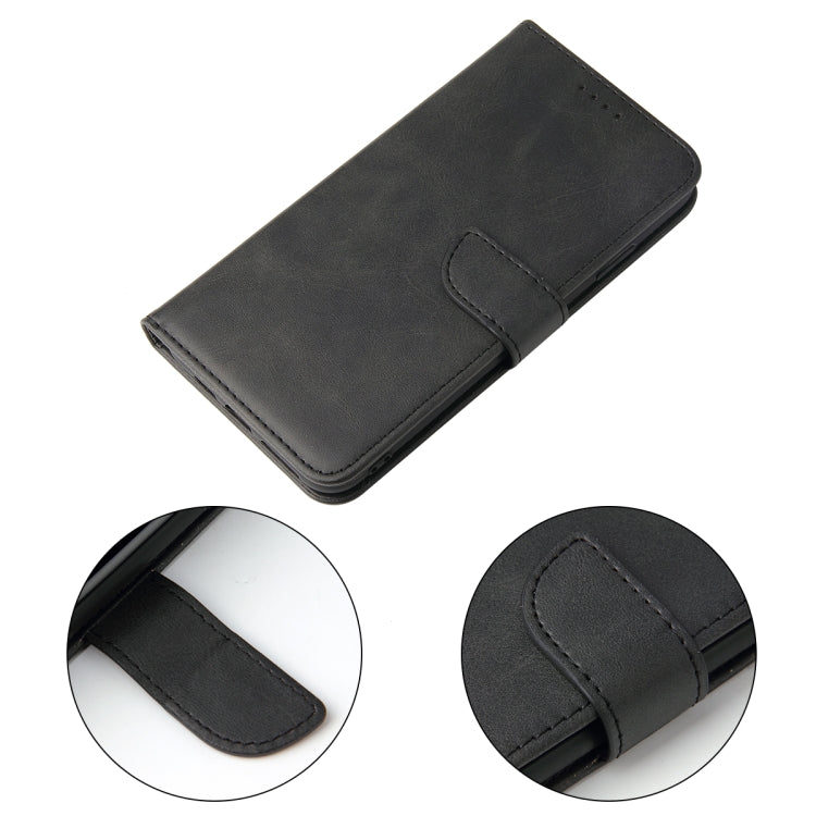 For iPhone XS Max Calf Texture Buckle Horizontal Flip Leather Case with Holder & Card Slots & Wallet