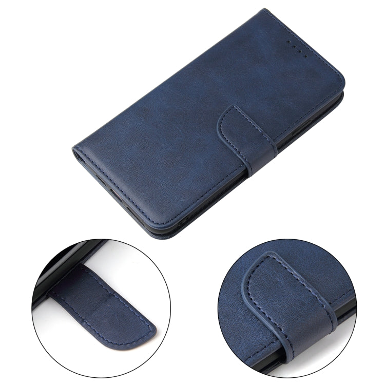 For iPhone XS Max Calf Texture Buckle Horizontal Flip Leather Case with Holder & Card Slots & Wallet