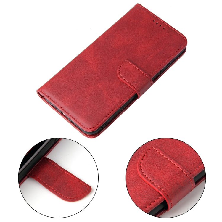 For iPhone XS Max Calf Texture Buckle Horizontal Flip Leather Case with Holder & Card Slots & Wallet