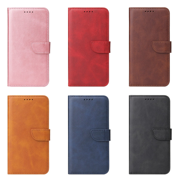 For iPhone XS Max Calf Texture Buckle Horizontal Flip Leather Case with Holder & Card Slots & Wallet