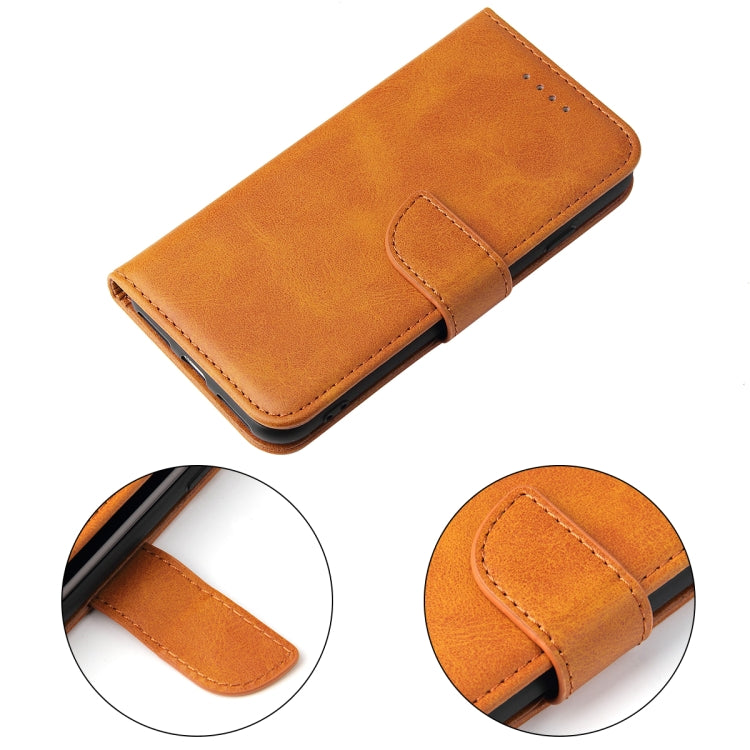 For iPhone SE 2022 / SE 2020 / 8 / 7 Calf Texture Buckle Horizontal Flip Leather Case with Holder & Card Slots & Wallet