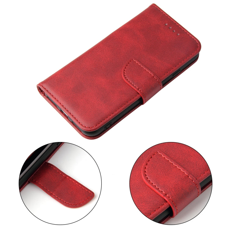 For iPhone SE 2022 / SE 2020 / 8 / 7 Calf Texture Buckle Horizontal Flip Leather Case with Holder & Card Slots & Wallet