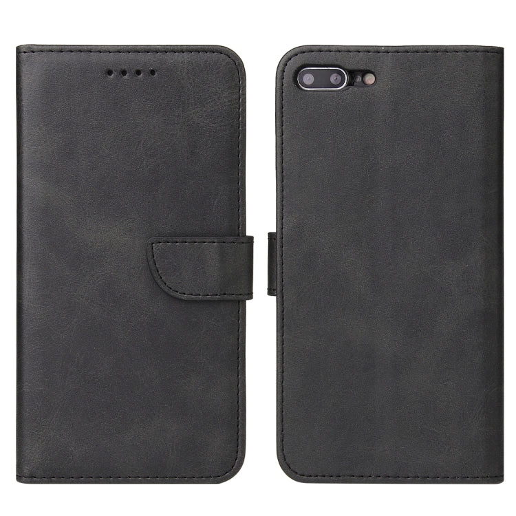 Calf Texture Buckle Horizontal Flip Leather Case with Holder & Card Slots & Wallet For iPhone 8 Plus & 7 Plus