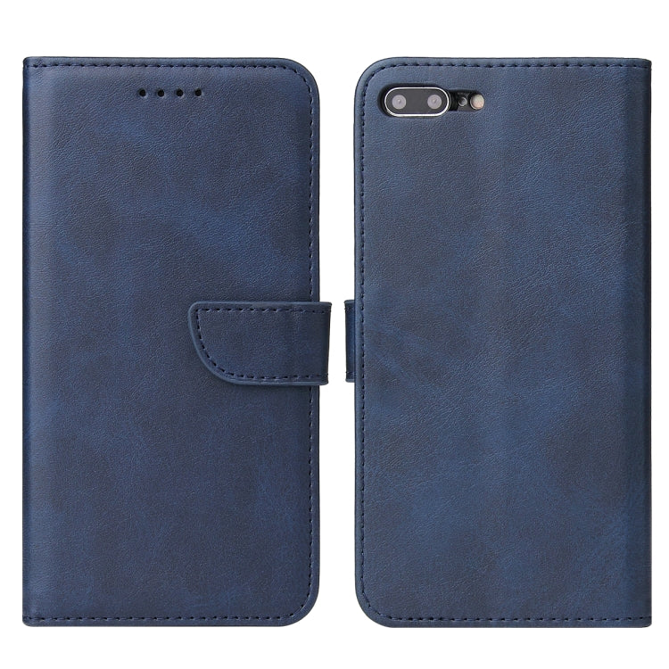Calf Texture Buckle Horizontal Flip Leather Case with Holder & Card Slots & Wallet For iPhone 8 Plus & 7 Plus