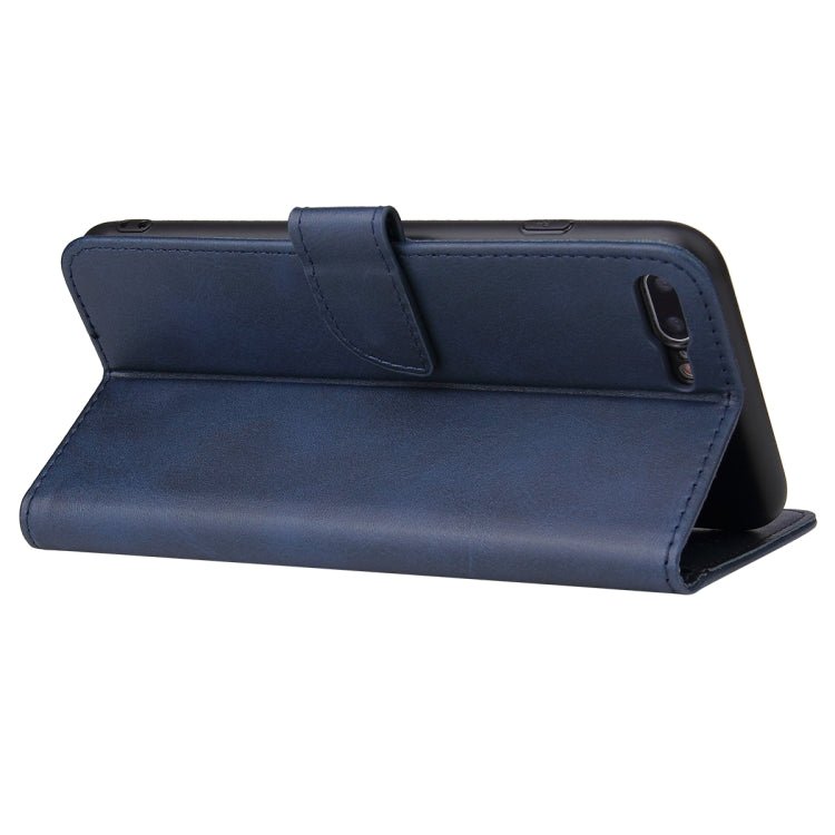 Calf Texture Buckle Horizontal Flip Leather Case with Holder & Card Slots & Wallet For iPhone 8 Plus & 7 Plus