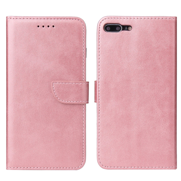 Calf Texture Buckle Horizontal Flip Leather Case with Holder & Card Slots & Wallet For iPhone 8 Plus & 7 Plus