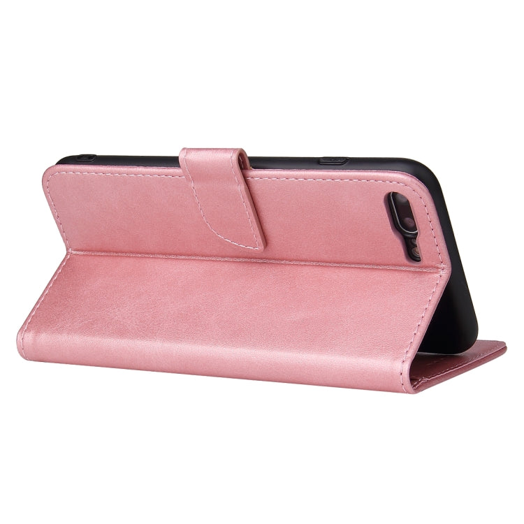 Calf Texture Buckle Horizontal Flip Leather Case with Holder & Card Slots & Wallet For iPhone 8 Plus & 7 Plus
