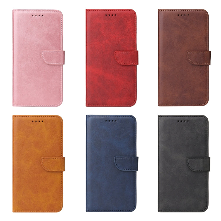 Calf Texture Buckle Horizontal Flip Leather Case with Holder & Card Slots & Wallet For iPhone 8 Plus & 7 Plus