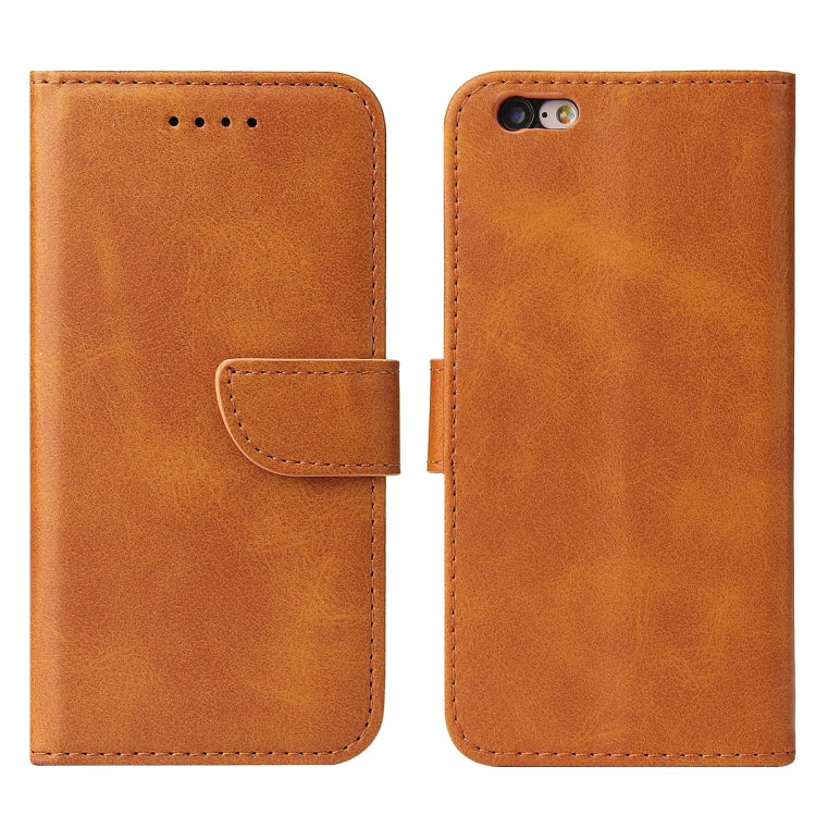 Calf Texture Buckle Horizontal Flip Leather Case with Holder & Card Slots & Wallet For iPhone 6 Plus & 6s Plus