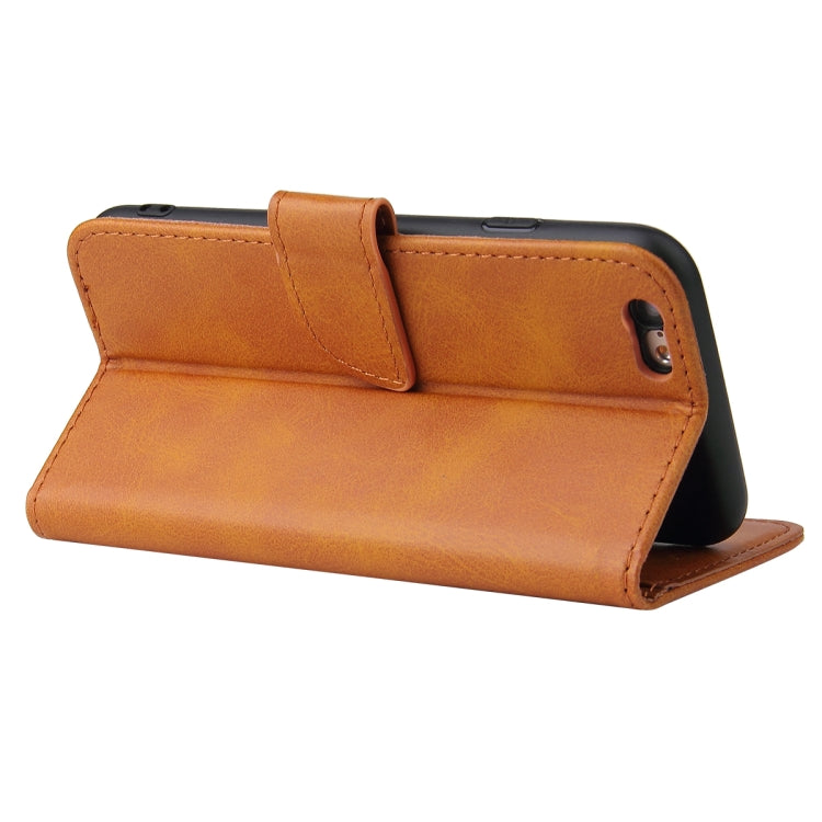 Calf Texture Buckle Horizontal Flip Leather Case with Holder & Card Slots & Wallet For iPhone 6 Plus & 6s Plus