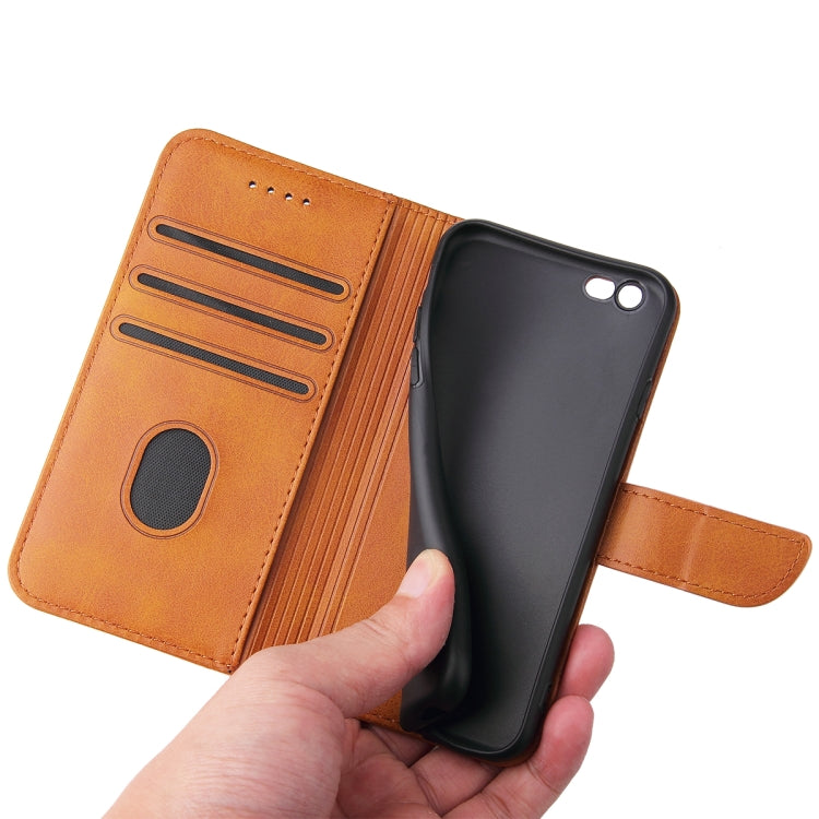 Calf Texture Buckle Horizontal Flip Leather Case with Holder & Card Slots & Wallet For iPhone 6 Plus & 6s Plus