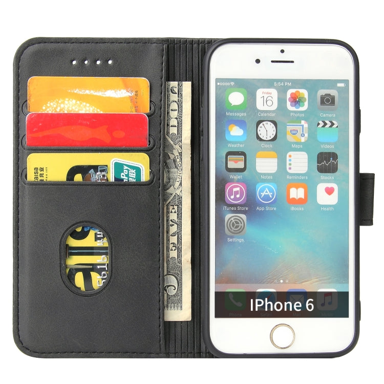 Calf Texture Buckle Horizontal Flip Leather Case with Holder & Card Slots & Wallet For iPhone 6 Plus & 6s Plus