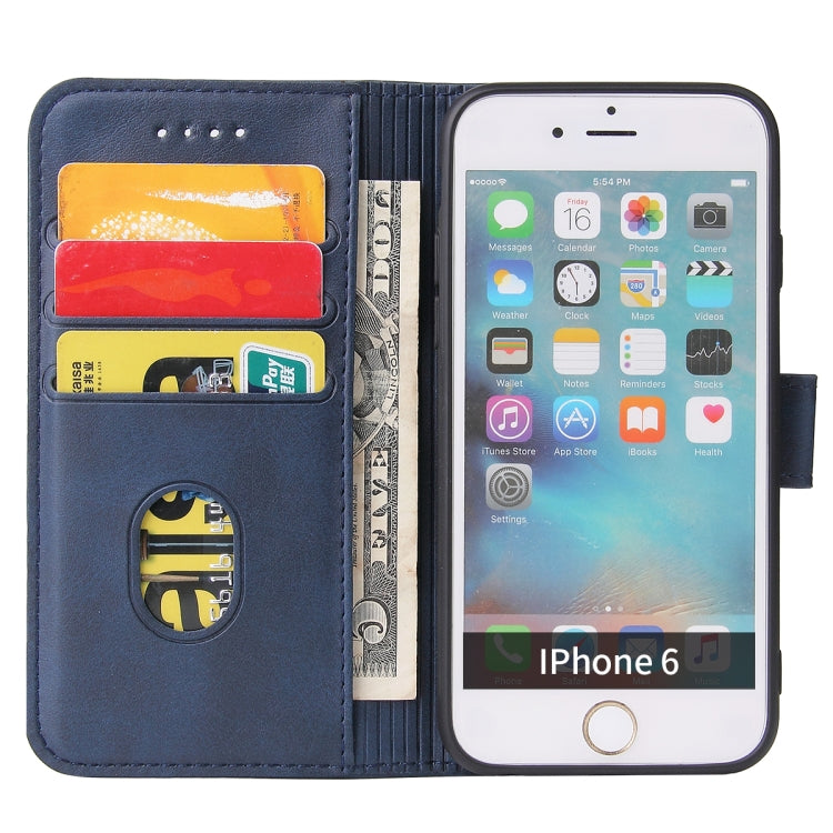 Calf Texture Buckle Horizontal Flip Leather Case with Holder & Card Slots & Wallet For iPhone 6 Plus & 6s Plus