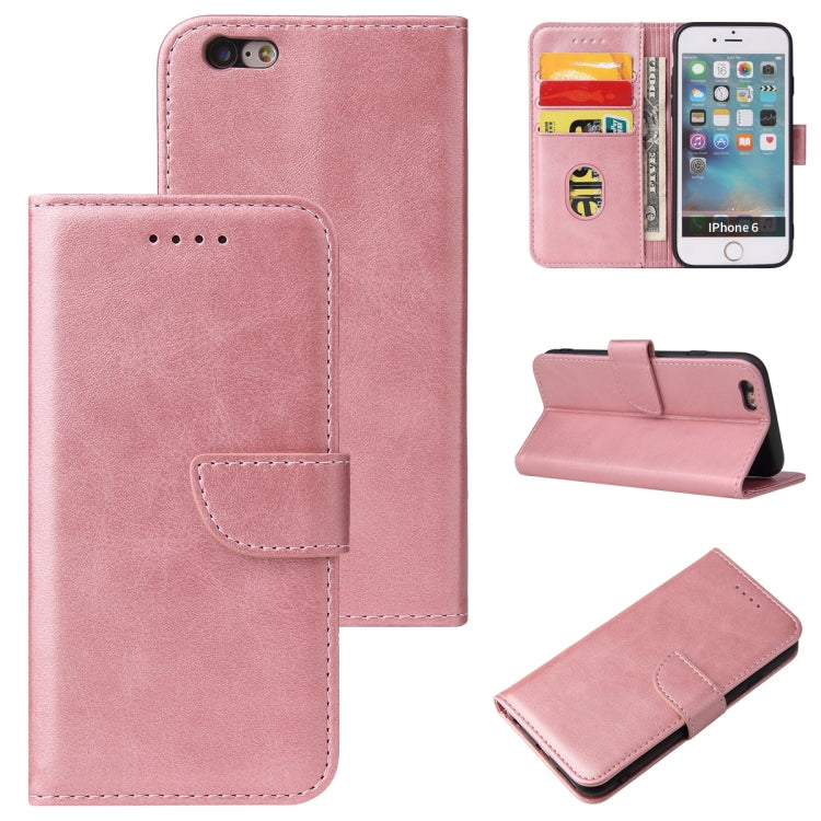 Calf Texture Buckle Horizontal Flip Leather Case with Holder & Card Slots & Wallet For iPhone 6 Plus & 6s Plus