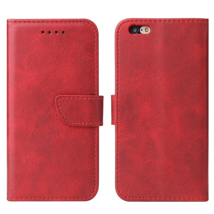 Calf Texture Buckle Horizontal Flip Leather Case with Holder & Card Slots & Wallet For iPhone 6 Plus & 6s Plus