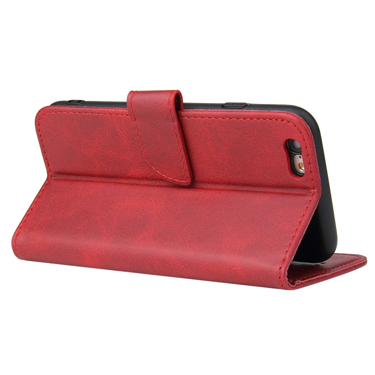 Calf Texture Buckle Horizontal Flip Leather Case with Holder & Card Slots & Wallet For iPhone 6 Plus & 6s Plus