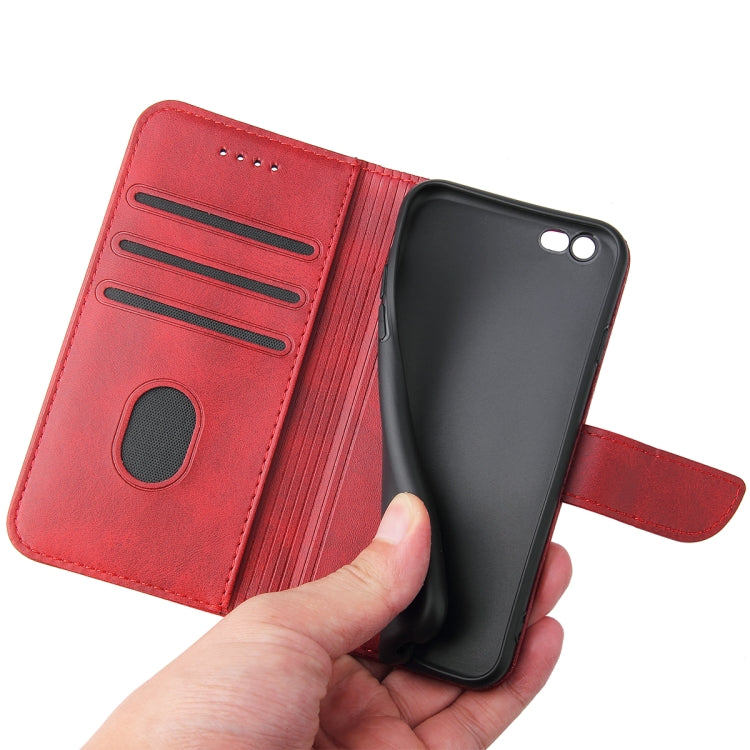 Calf Texture Buckle Horizontal Flip Leather Case with Holder & Card Slots & Wallet For iPhone 6 Plus & 6s Plus