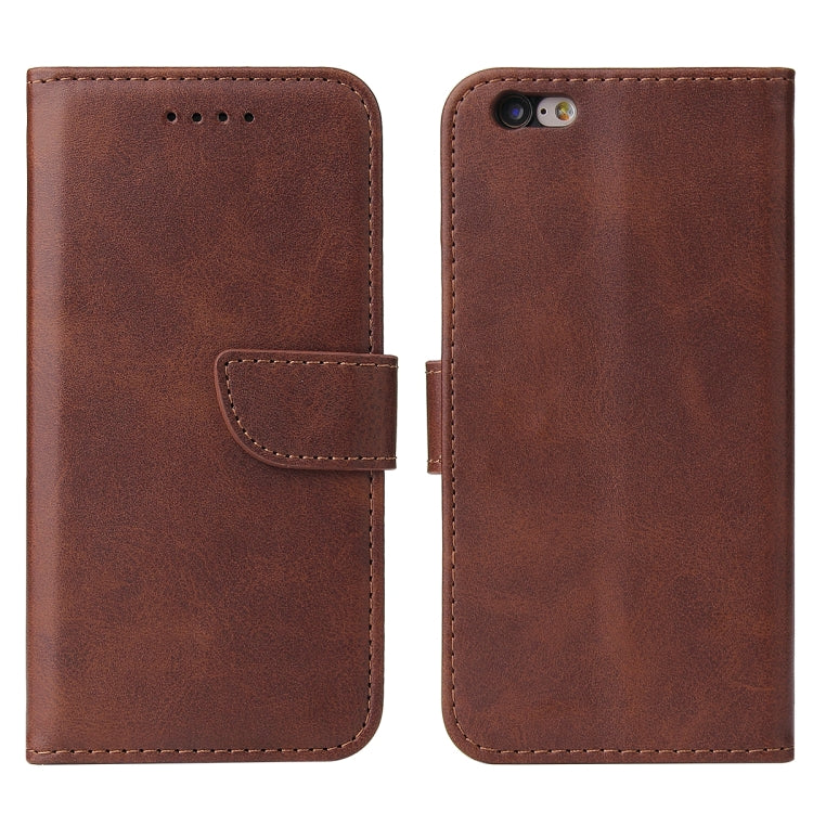 Calf Texture Buckle Horizontal Flip Leather Case with Holder & Card Slots & Wallet For iPhone 6 Plus & 6s Plus
