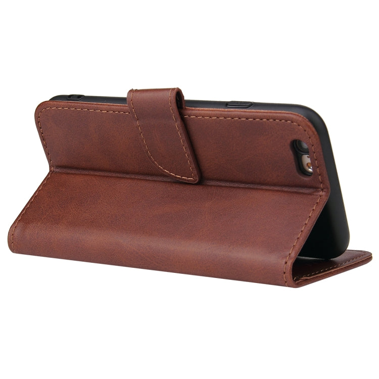 Calf Texture Buckle Horizontal Flip Leather Case with Holder & Card Slots & Wallet For iPhone 6 Plus & 6s Plus