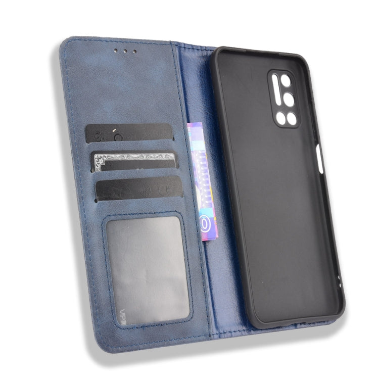 For Doogee N40 Pro Magnetic Buckle Retro Pattern Horizontal Flip Leather Case with Holder & Card Slot & Wallet