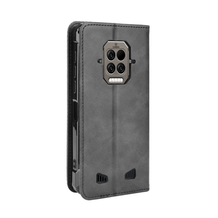 For Doogee S86 / S86 Pro Magnetic Buckle Retro Pattern Horizontal Flip Leather Case with Holder & Card Slot & Wallet