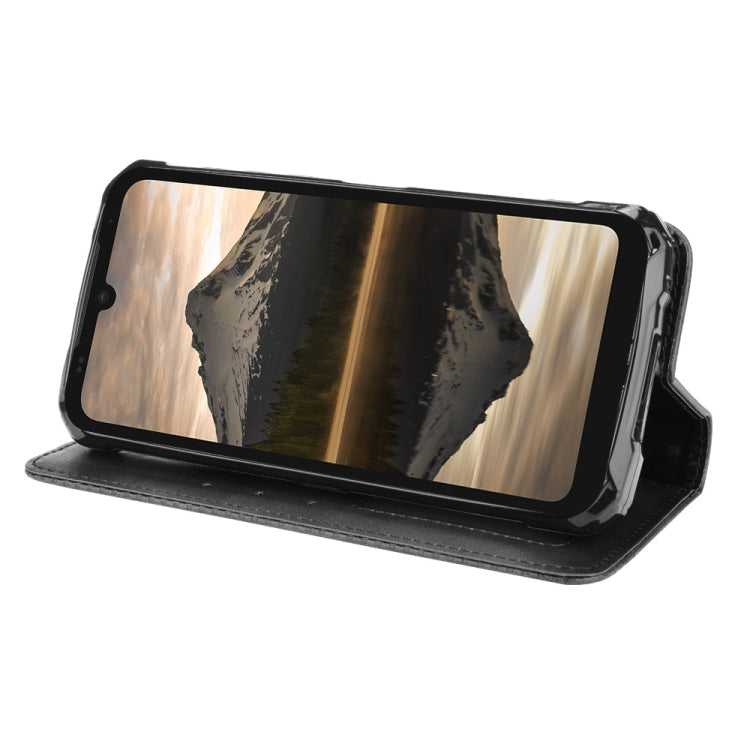 For Doogee S86 / S86 Pro Magnetic Buckle Retro Pattern Horizontal Flip Leather Case with Holder & Card Slot & Wallet