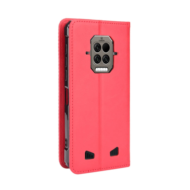 For Doogee S86 / S86 Pro Magnetic Buckle Retro Pattern Horizontal Flip Leather Case with Holder & Card Slot & Wallet
